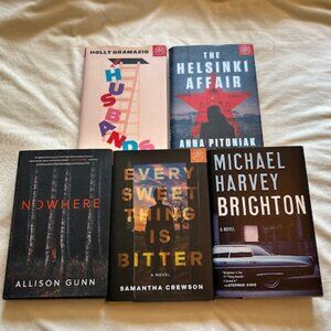 Five Hardback Books - Fiction